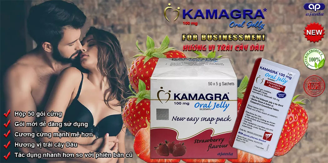 Kamagra Oral Jelly 100mg Dạng Nước