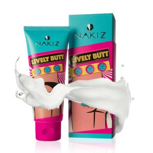 Nakiz Lively Butt 100g - Kem dưỡng ẩm và trị thâm vùng da mông